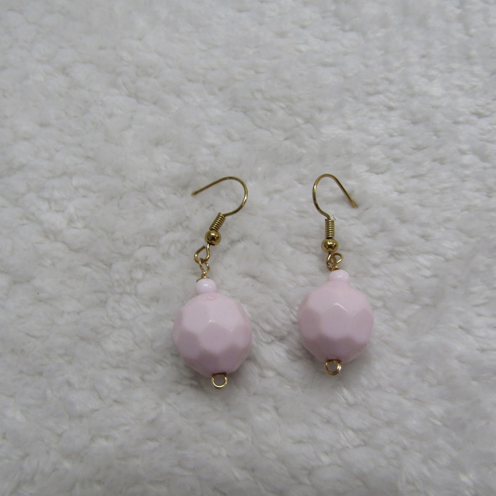 Pink Drop Earrings For Women Teen Gift Idea Everyday Casual